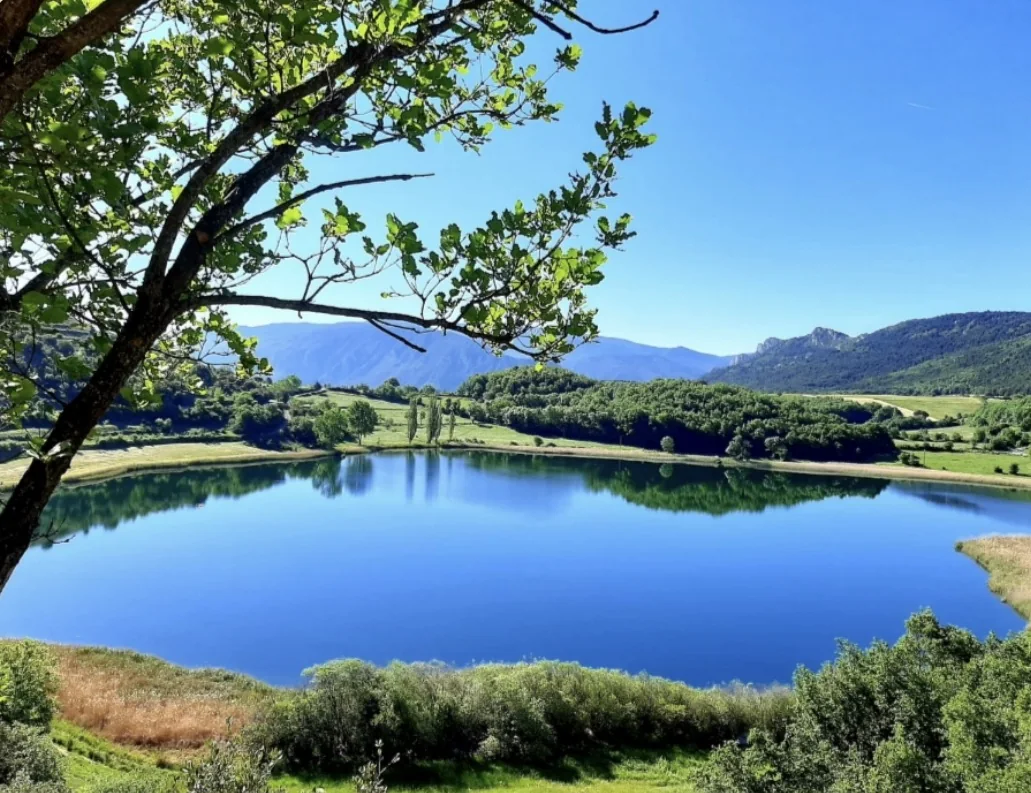Paisaje de Montcortès, en una escapada a la Vall Fosca